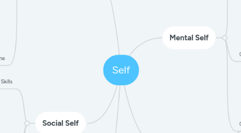 Mind Map: Self