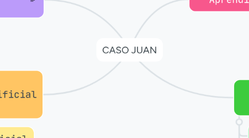 Mind Map: CASO JUAN