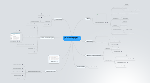 Mind Map: Kap. 9  Købsadfærd på konsumentmarkedet