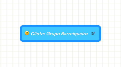 Mind Map: Clinte: Grupo Barreiqueiro