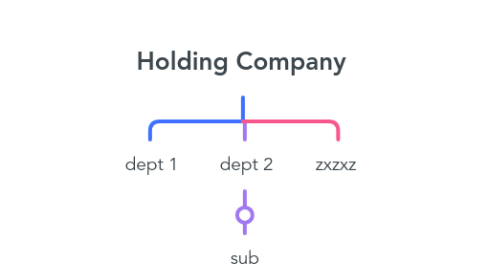 Mind Map: Holding Company