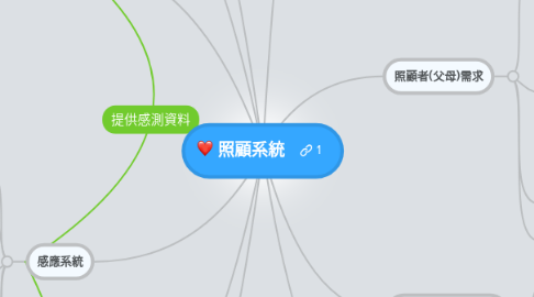 Mind Map: 照顧系統