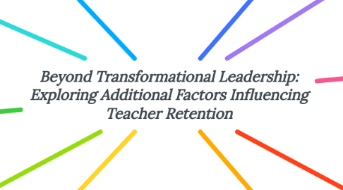 Mind Map: Beyond Transformational Leadership: Exploring Additional Factors Influencing Teacher Retention