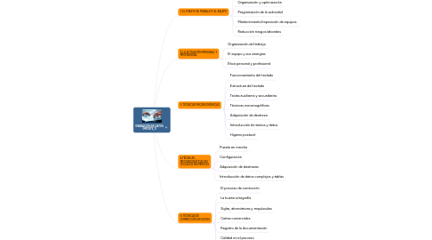 Mind Map: GRABACIÓN DE DATOS (MF0973_1)