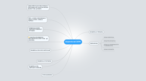 Mind Map: Desarrollo del CATM