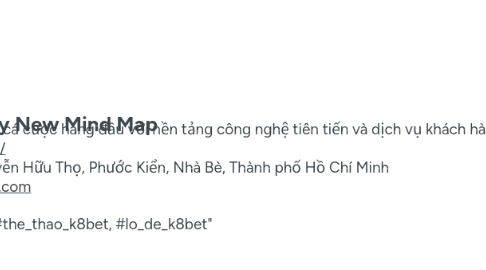 Mind Map: My New Mind Map