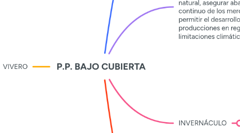 Mind Map: P.P. BAJO CUBIERTA