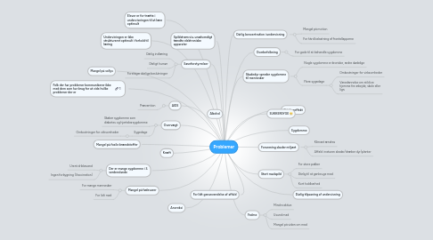 Mind Map: Problemer