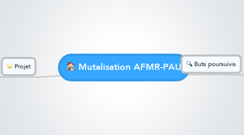 Mind Map: Mutalisation AFMR-PAU