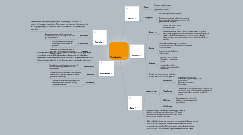 Mind Map: Vertebrados