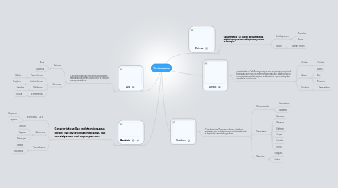 Mind Map: Vertebrados