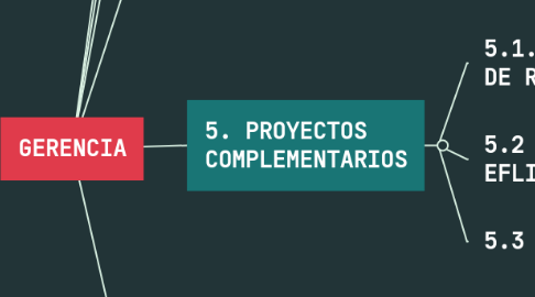Mind Map: GERENCIA