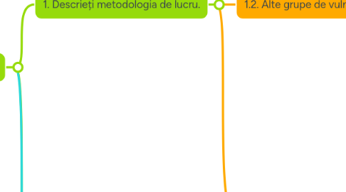 Mind Map: Sunt copii/ minori