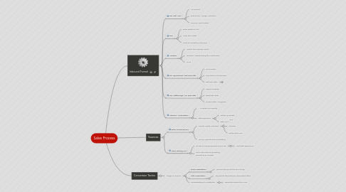 Mind Map: Sales Process