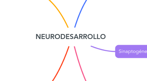 Mind Map: NEURODESARROLLO