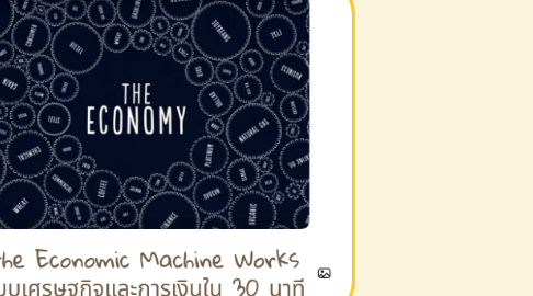 Mind Map: How the Economic Machine Works เข้าใจระบบเศรษฐกิจและการเงินใน 30 นาที
