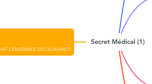 Mind Map: Secret Médical (1)