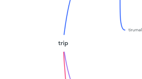 Mind Map: trip