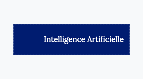 Mind Map: Intelligence Artificielle