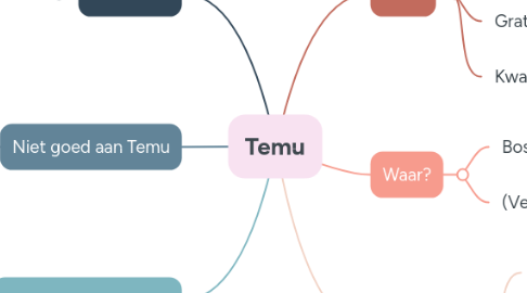 Mind Map: Temu