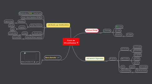 Mind Map: Essai de MindMeister 9