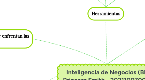 Mind Map: Inteligencia de Negocios (BI)  Princess Smith - 202110070035