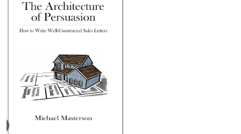 Mind Map: Architecture of Persuasion - Michael Masterson