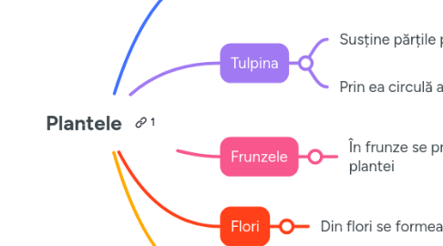 Mind Map: Plantele