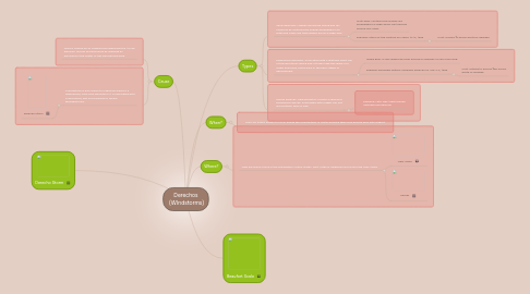 Mind Map: Derechos (WIndstorms)
