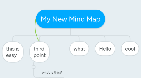 Mind Map: My New Mind Map