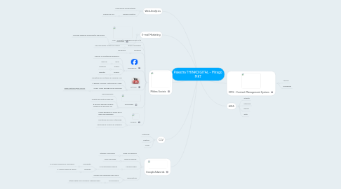 Mind Map: Palestra THINKDIGITAL - Mirago MKT