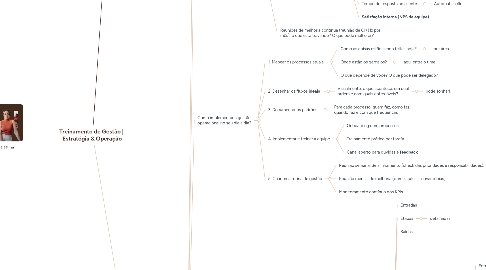 Mind Map: Treinamento de Gestão | Estratégia & Operação