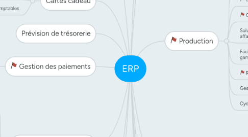 Mind Map: ERP