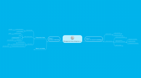 Mind Map: Management des entreprises