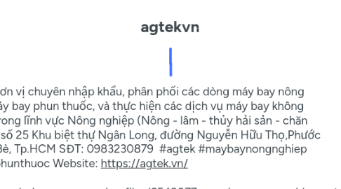 Mind Map: agtekvn