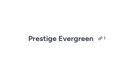 Mind Map: Prestige Evergreen