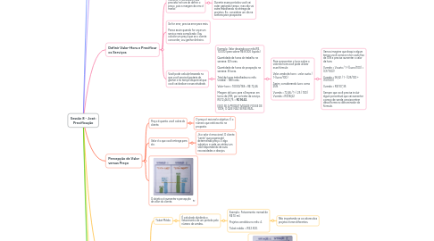 Mind Map: Sessão 8 - José: Precificação