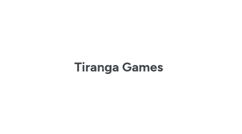 Mind Map: Tiranga Games