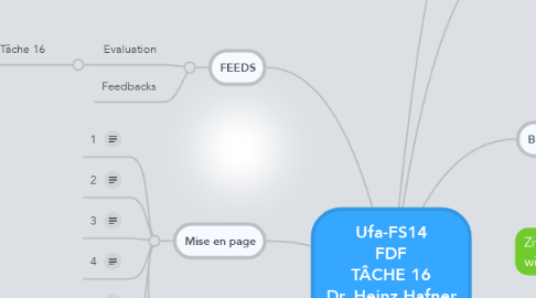 Mind Map: Ufa-FS14 FDF TÂCHE 16 Dr. Heinz Hafner PHTG 13/14