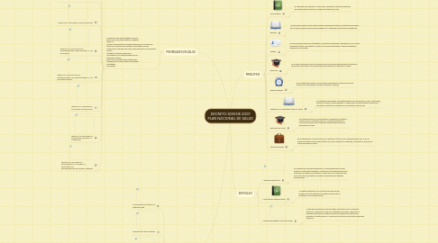 Mind Map: DECRETO 3039 DE 2007 PLAN NACIONAL DE SALUD