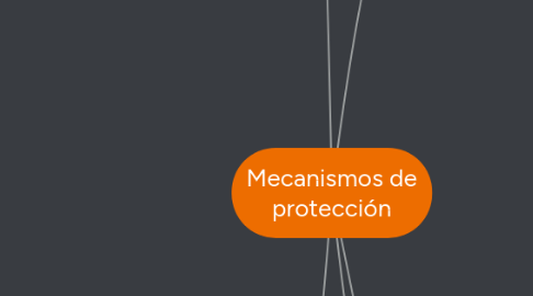 Mind Map: Mecanismos de protección