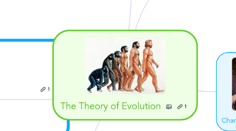 Mind Map: The Theory of Evolution