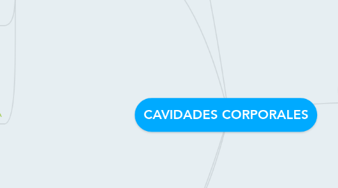 Mind Map: CAVIDADES CORPORALES