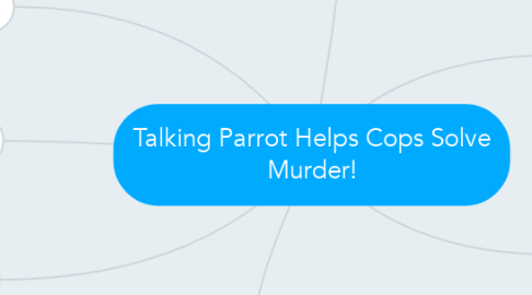 Mind Map: Talking Parrot Helps Cops Solve Murder!