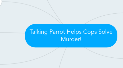 Mind Map: Talking Parrot Helps Cops Solve Murder!