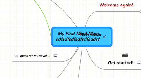 Mind Map: My First Mind Map sdfsdfsdfsdfsdfsddsf