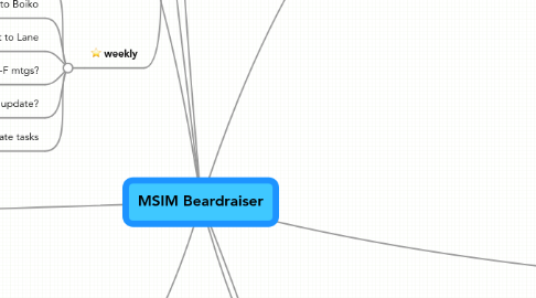 Mind Map: MSIM Beardraiser