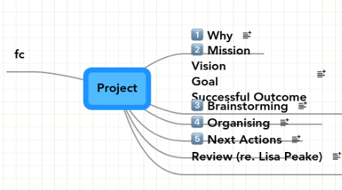 Mind Map: Project