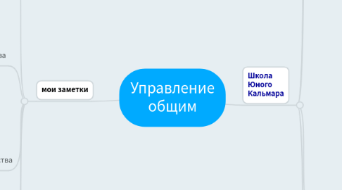 Mind Map: Управление общим