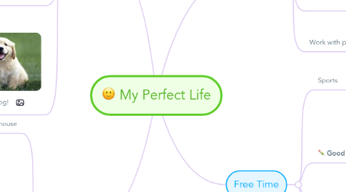 Mind Map: My Perfect Life